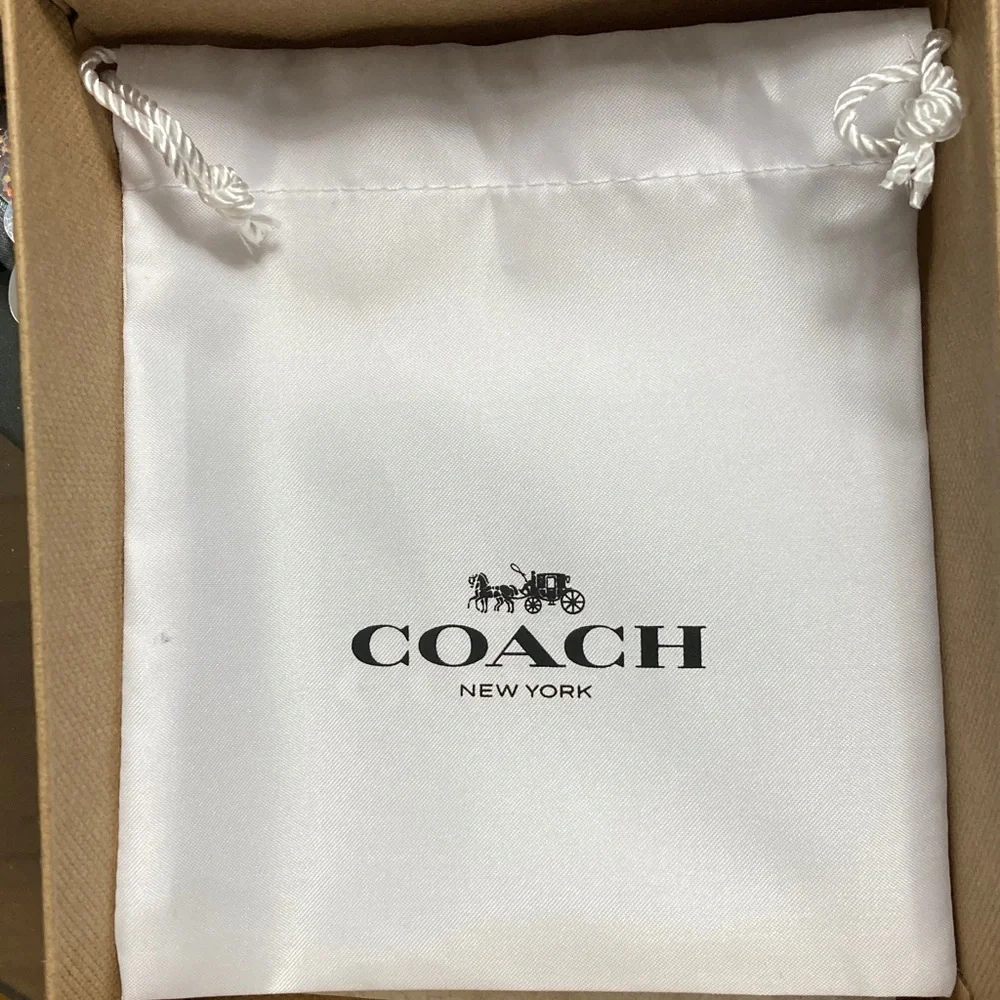 Coach Charm Silver “C” Bag key holder/Charm - Picture 4 of 6